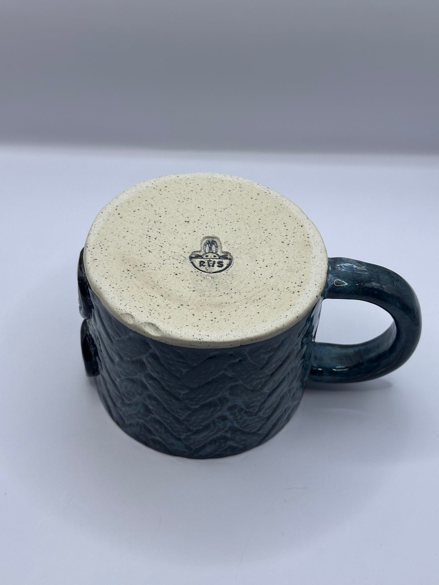 Soup Mug 16 oz - Sweater Texture w/Buttons - Multiple Colors