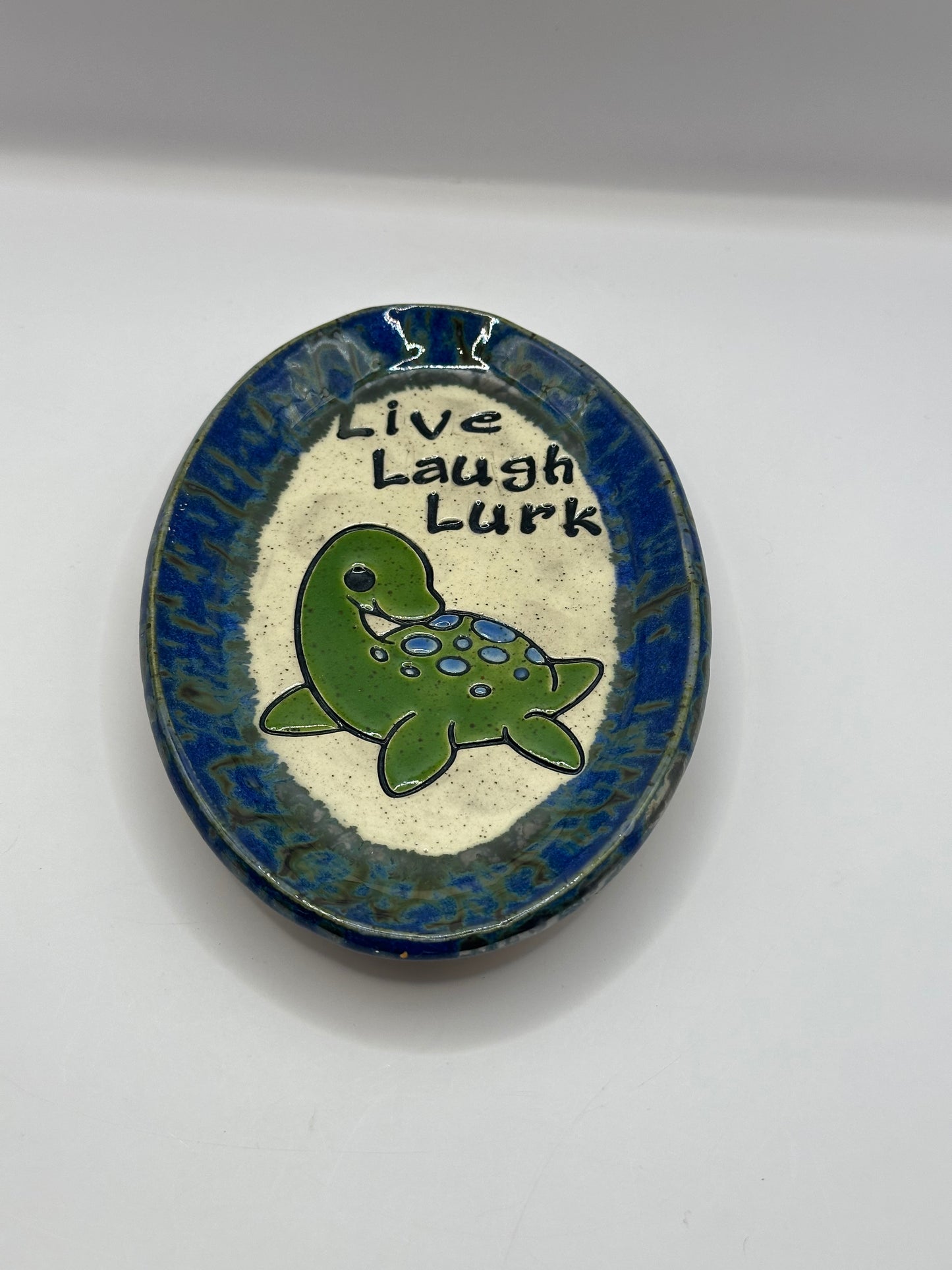 Oval Dish - Live Laugh Lurk Cryptids - multiple designs