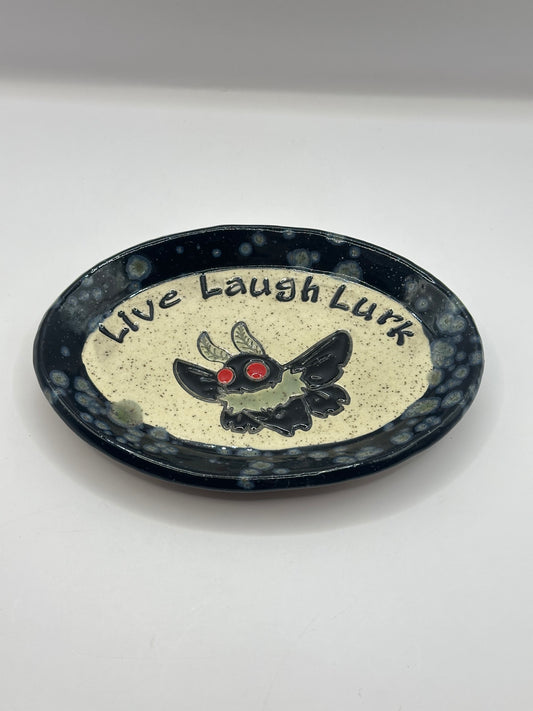 Oval Dish - Live Laugh Lurk Cryptids - multiple designs
