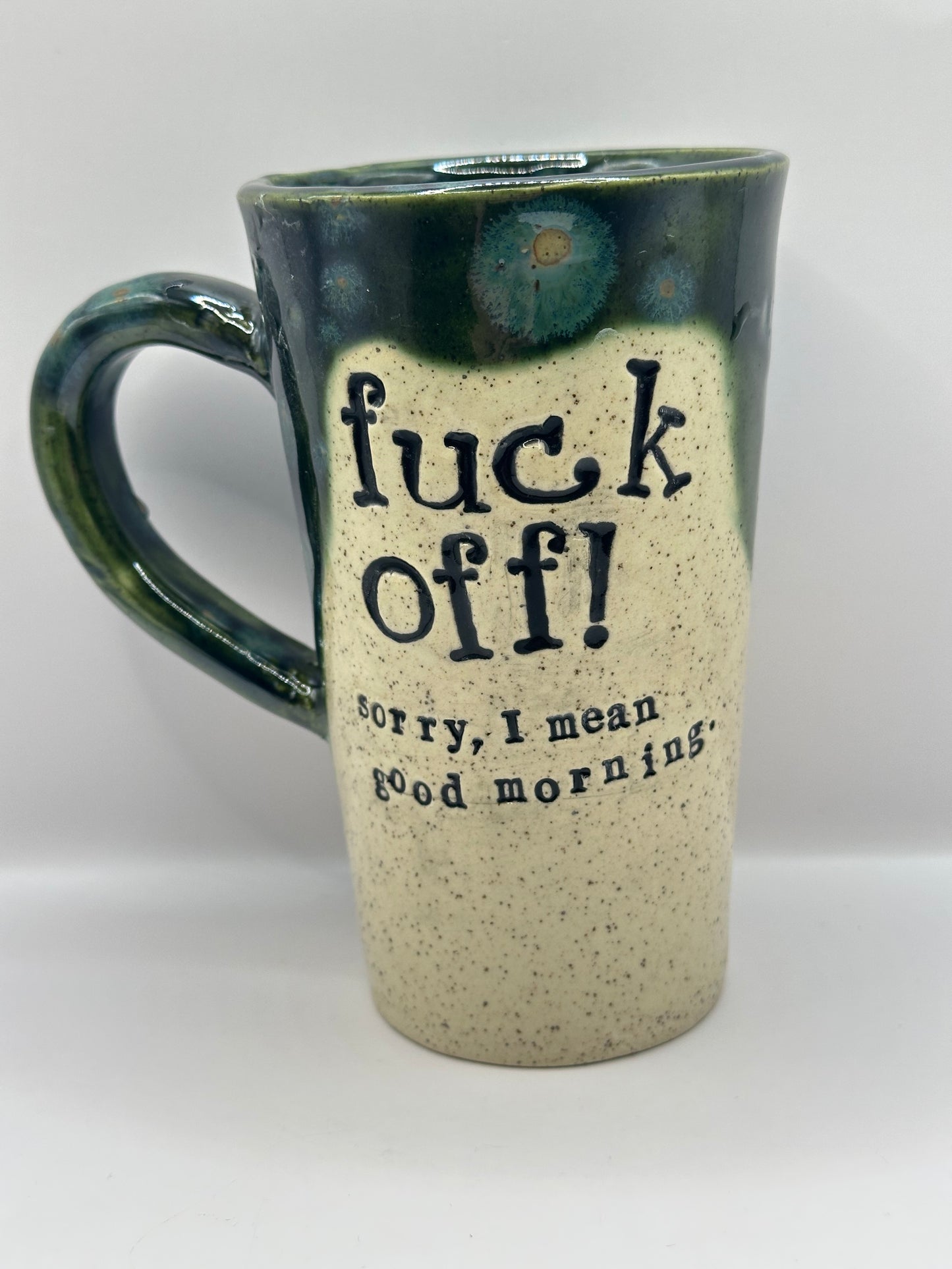 Mug 16 oz - Fuck Off-Good Morning - Multiple colors