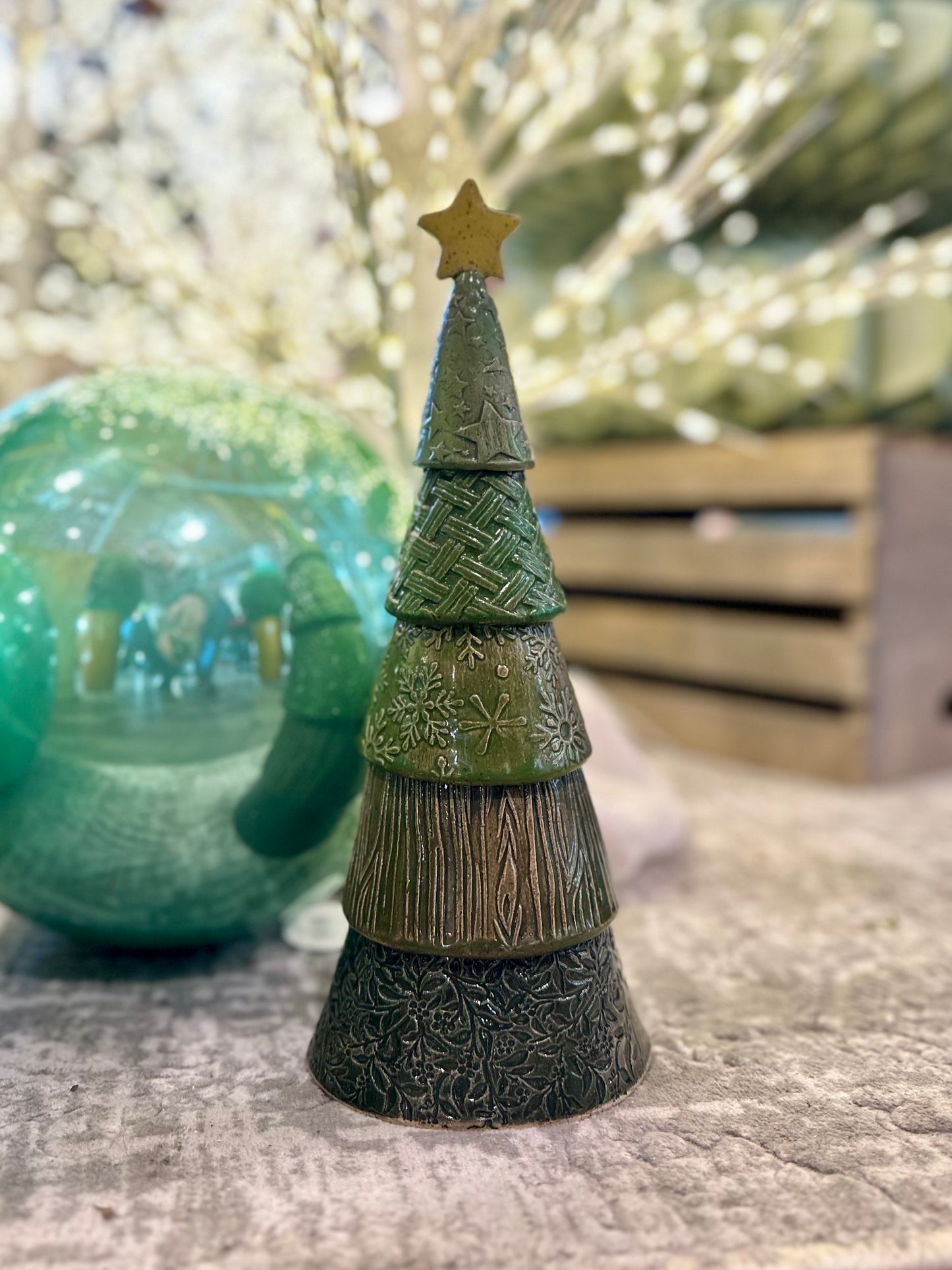 Christmas Tree - Five Tiers - Multiple Designs/Colors