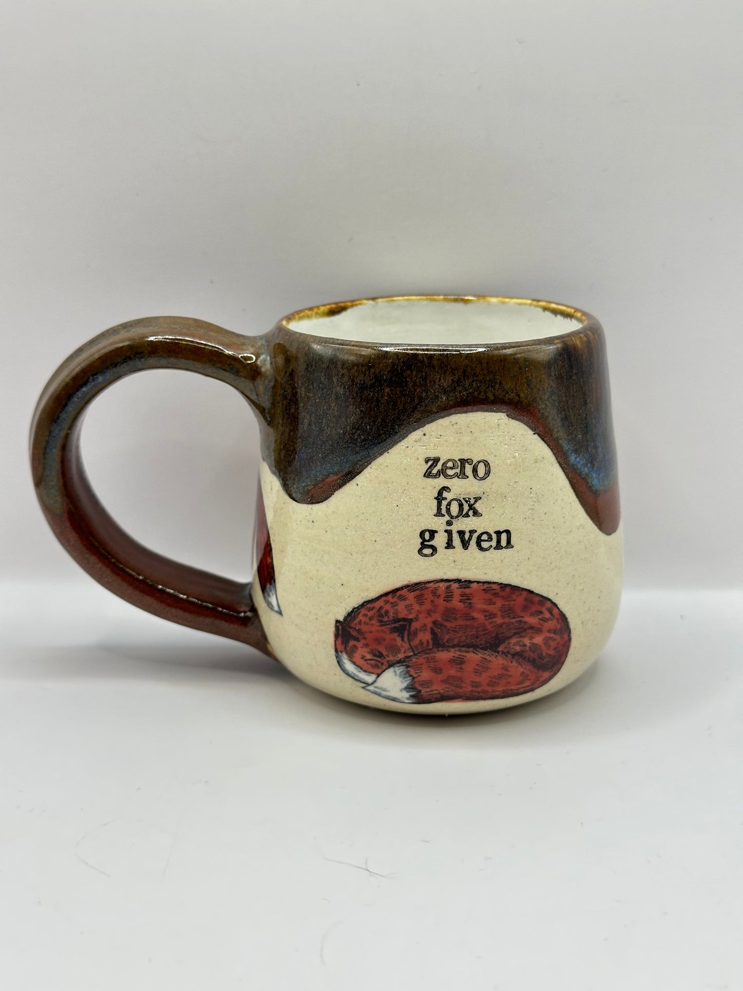 Mug 10 oz - Zero Fox Given - Ohata Red