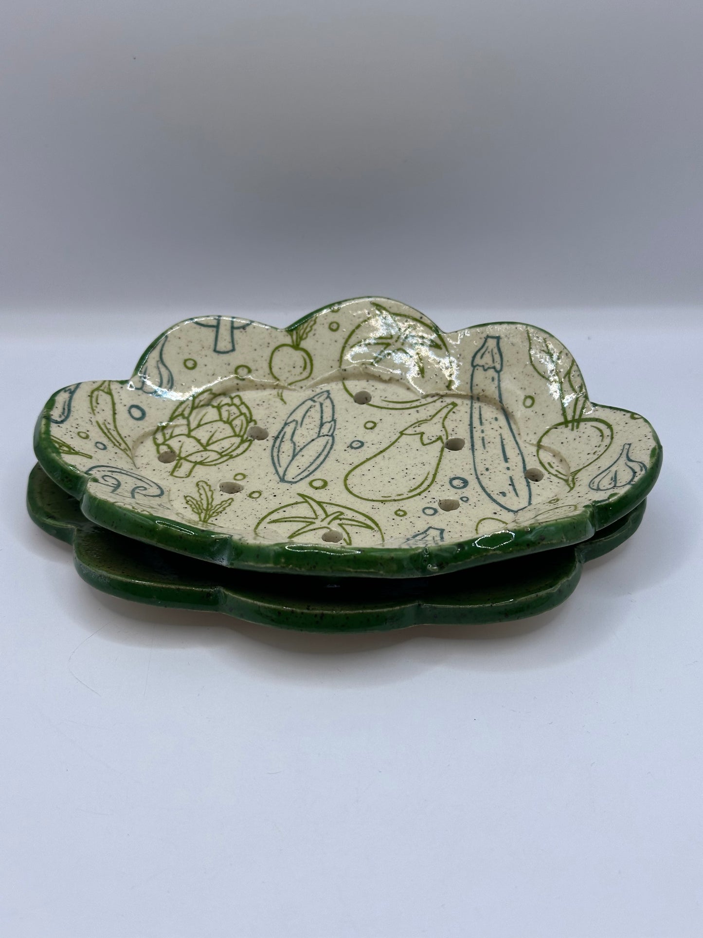 Soap/Sponge Dish Set Cloud-Multiple Patterns/Colors