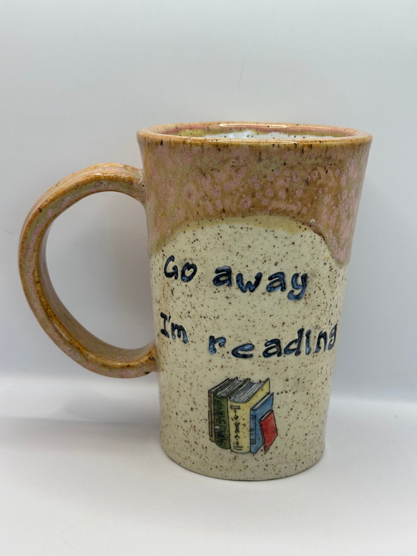 Mug 16 oz - Go Away I'm Reading - Multiple colors