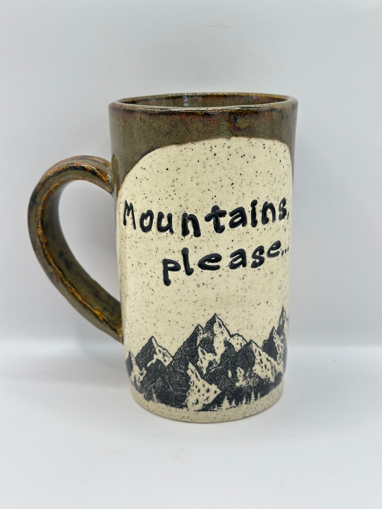 Mug 14 oz - Mountains Please - Multiple Colors