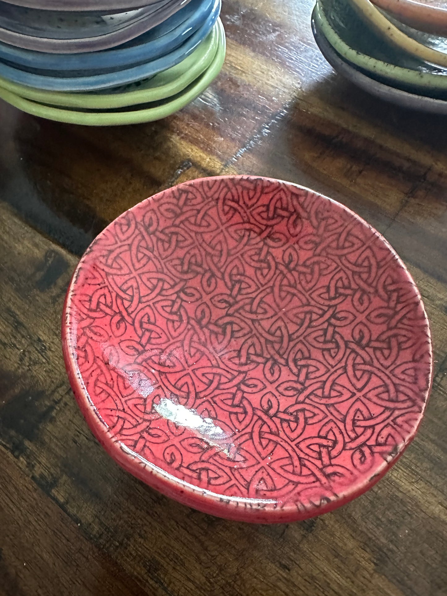 Round Trinket Dish (Multiple colors and designs available)