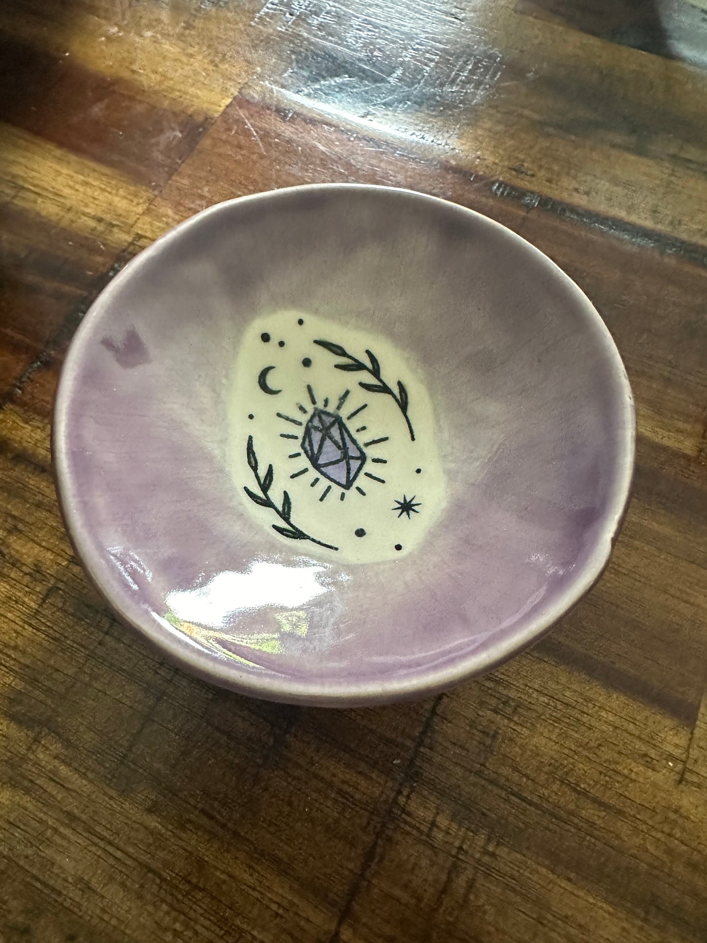 Round Trinket Dish (Multiple colors and designs available)