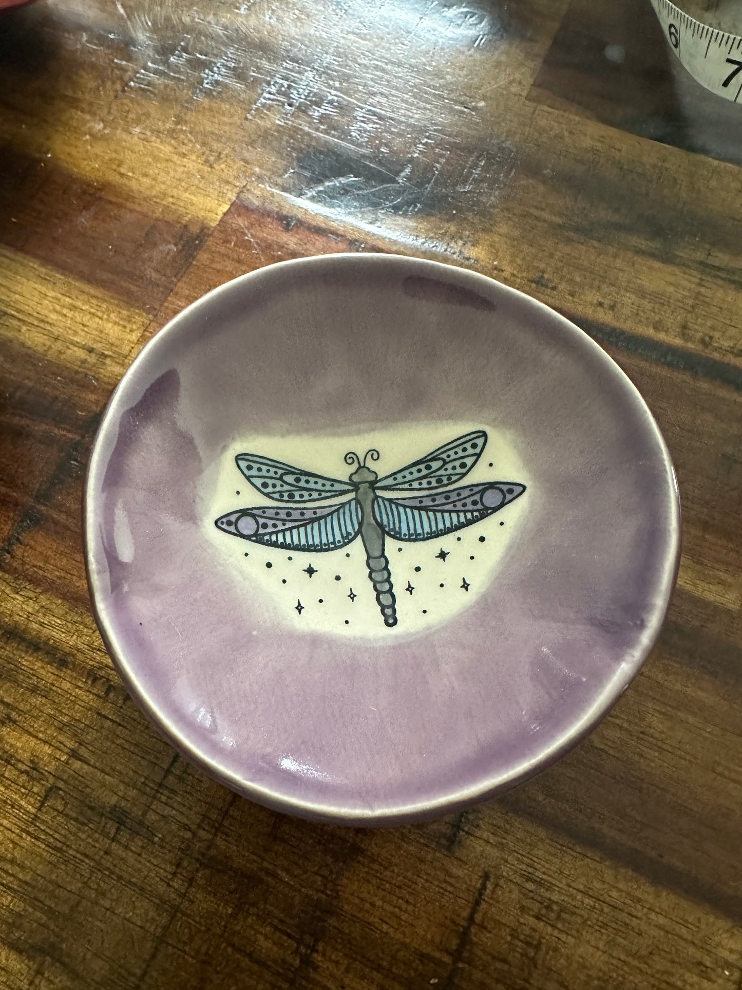 Round Trinket Dish (Multiple colors and designs available)