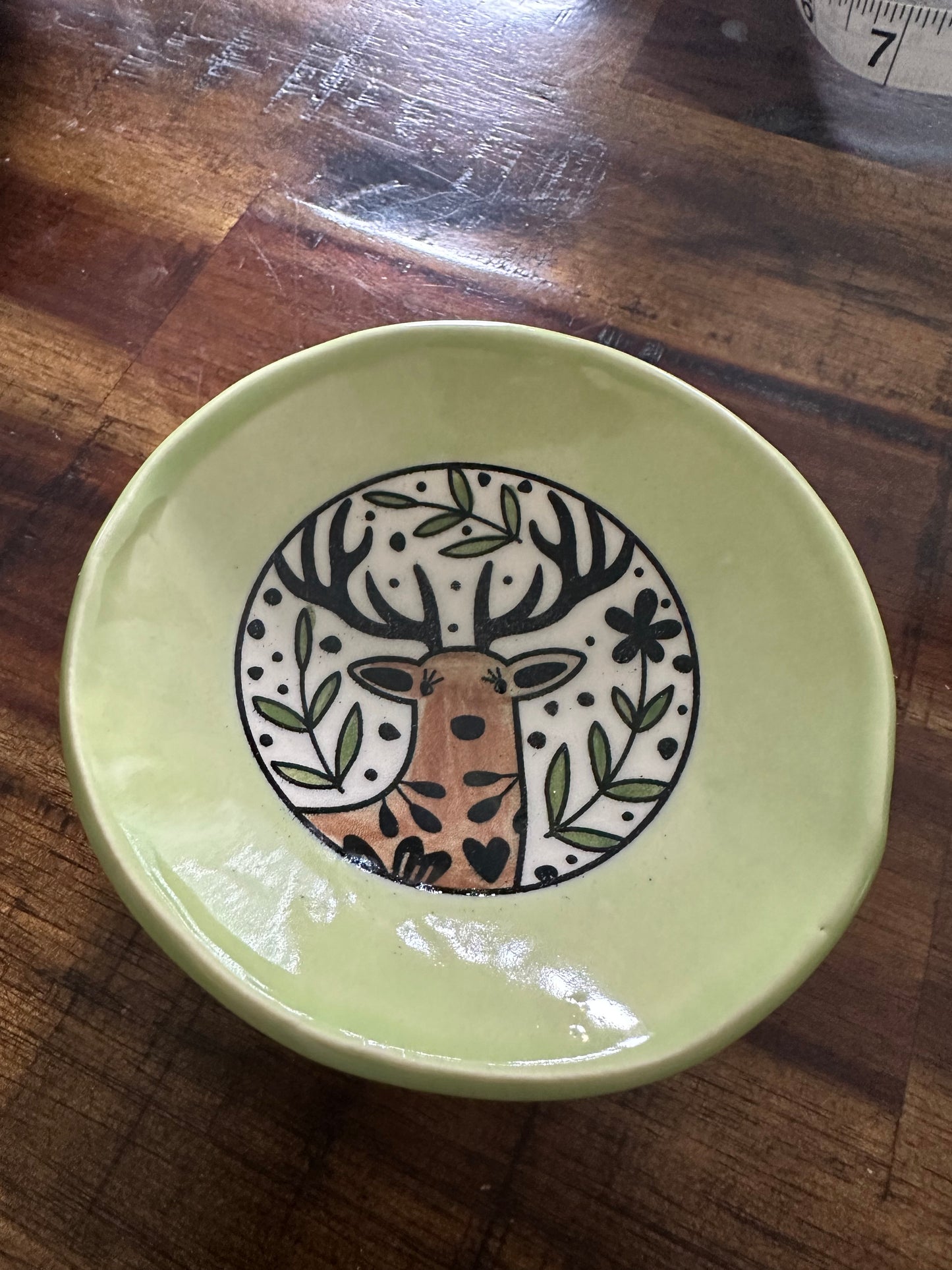 Round Trinket Dish (Multiple colors and designs available)