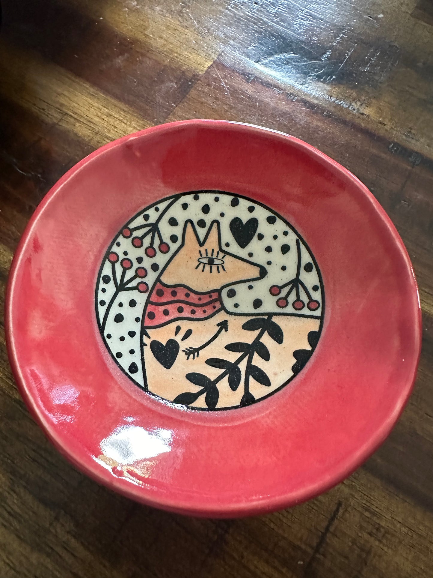 Round Trinket Dish (Multiple colors and designs available)