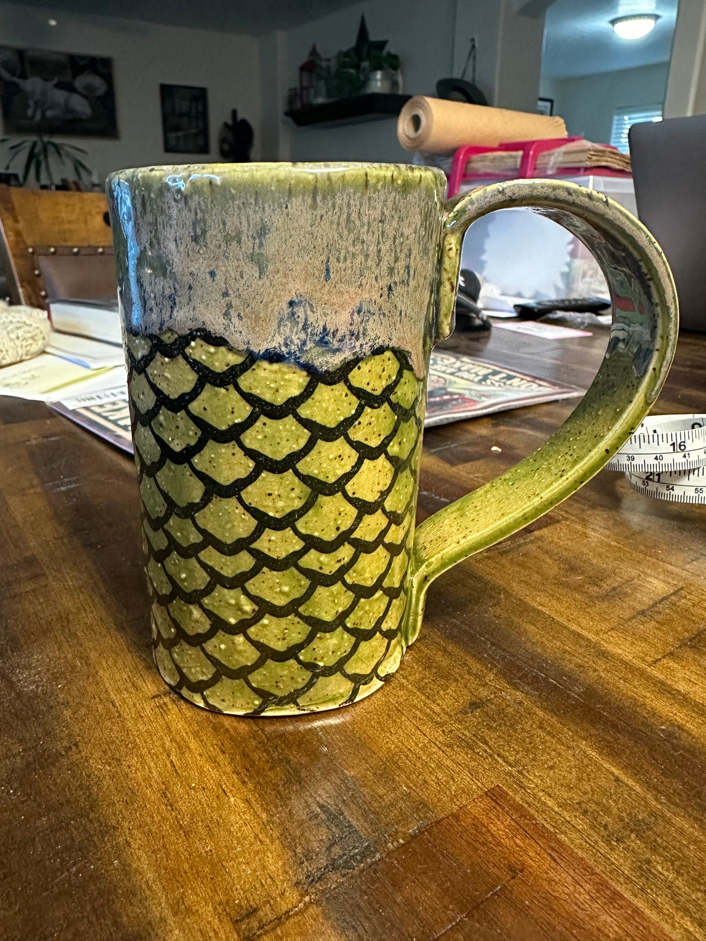 Mug - Dragon Scales Green & Green Tea